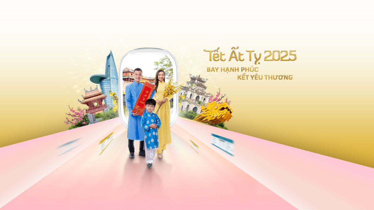 Vé máy bay Tết 2025