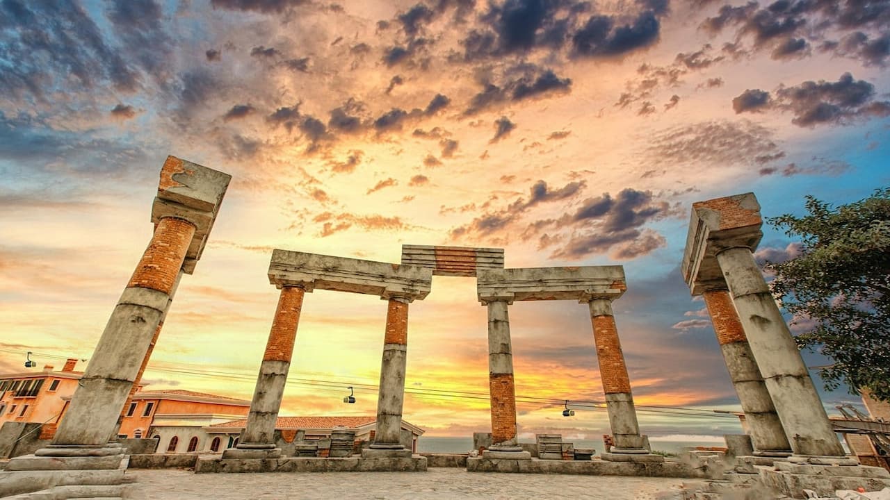 Tàn tích Pompeii Địa Trung Hải