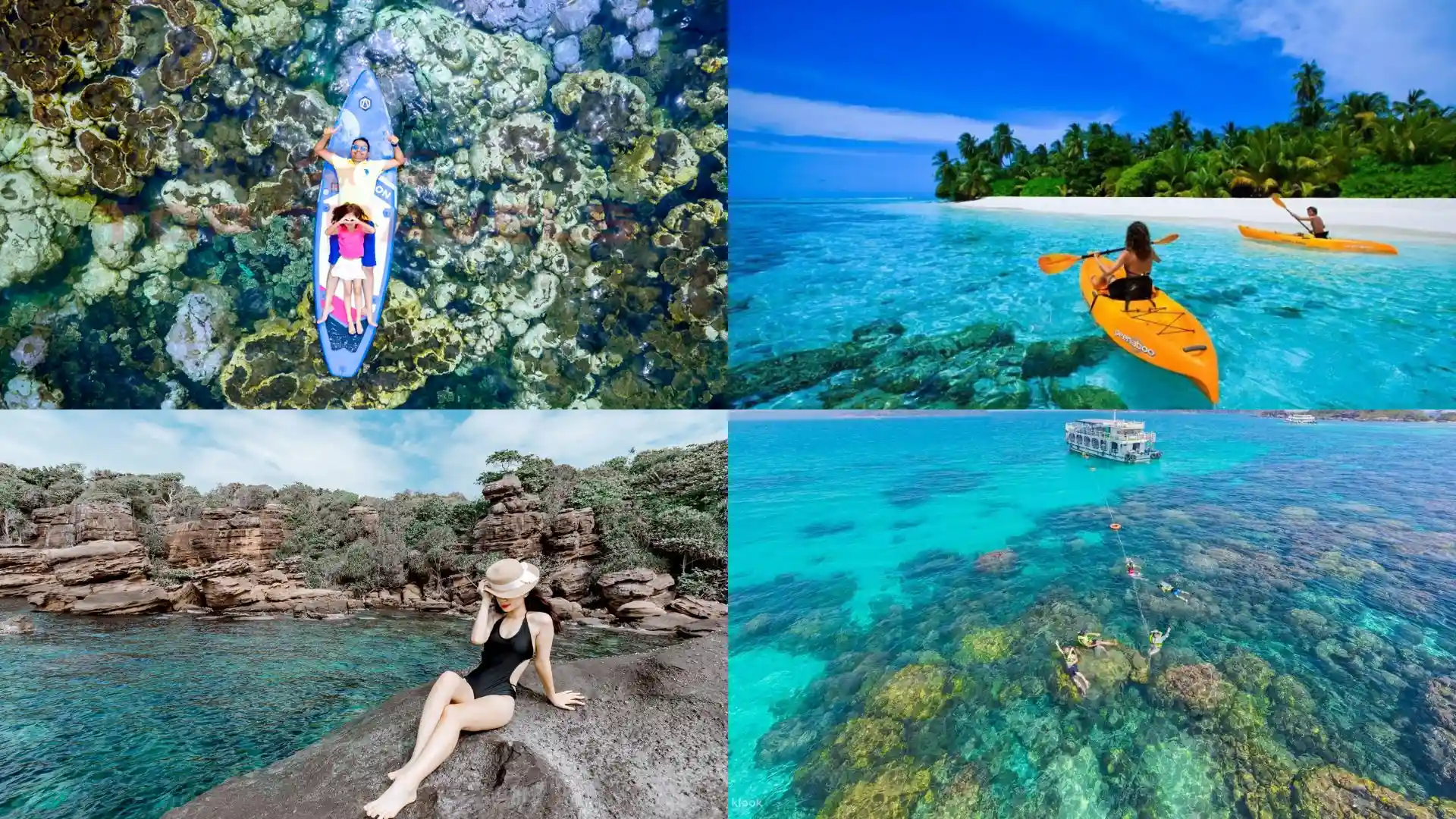 Hoạt động lặn ngắm san hô tại các đảo nhỏ Phú Quốc