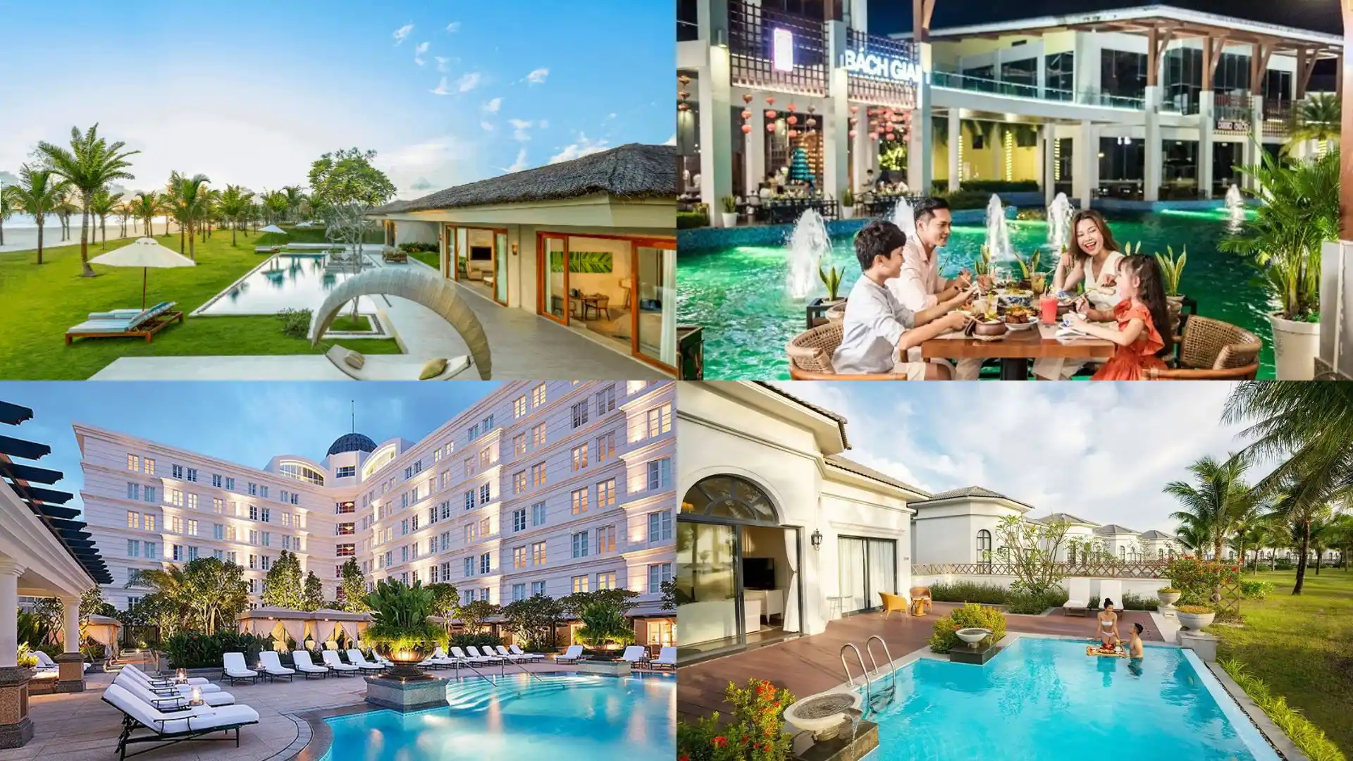 Không gian resort nghỉ dưỡng sang trọng tại Phú Quốc