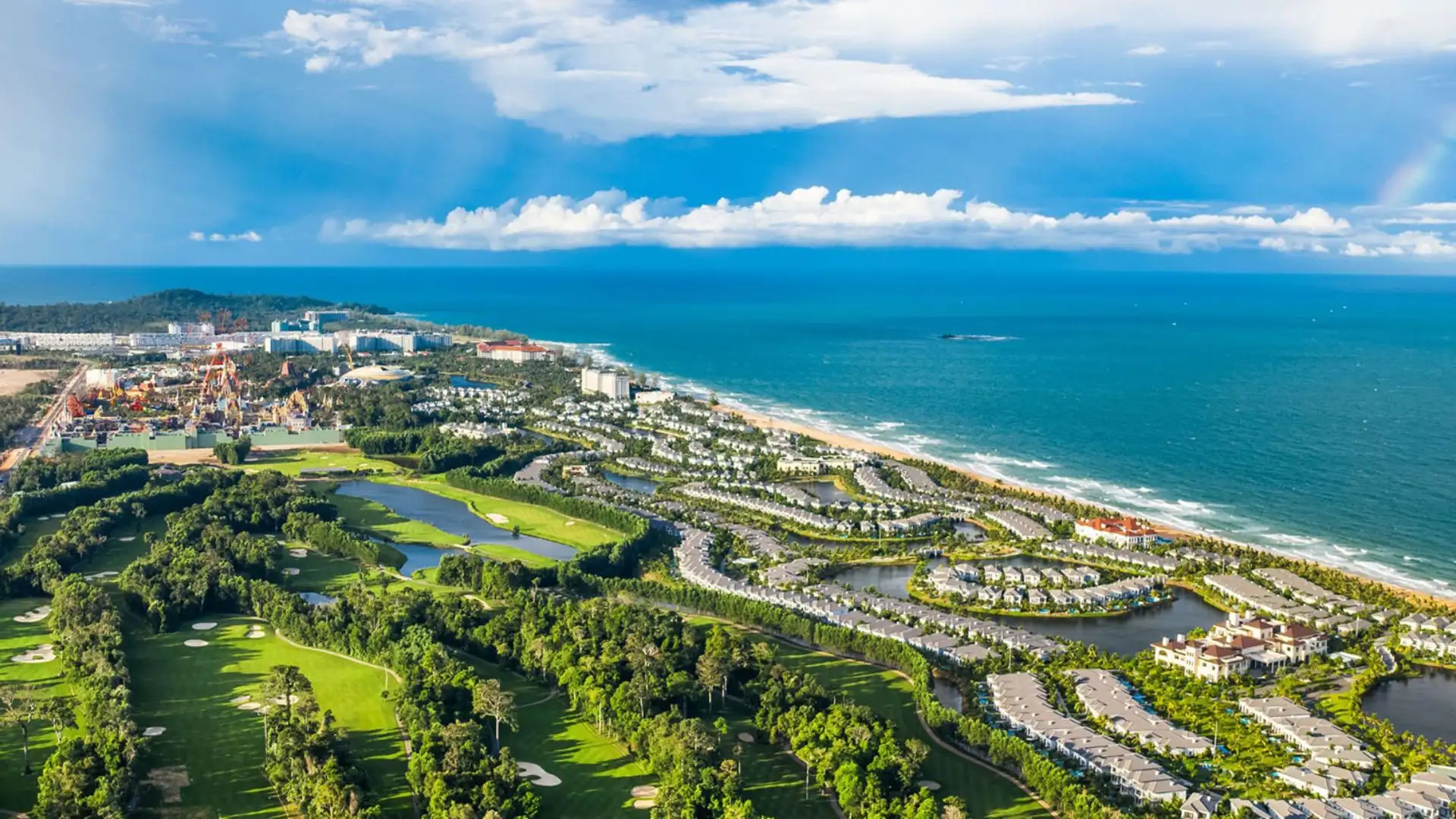 Toàn cảnh khu nghỉ dưỡng Vinpearl United Center Phú Quốc