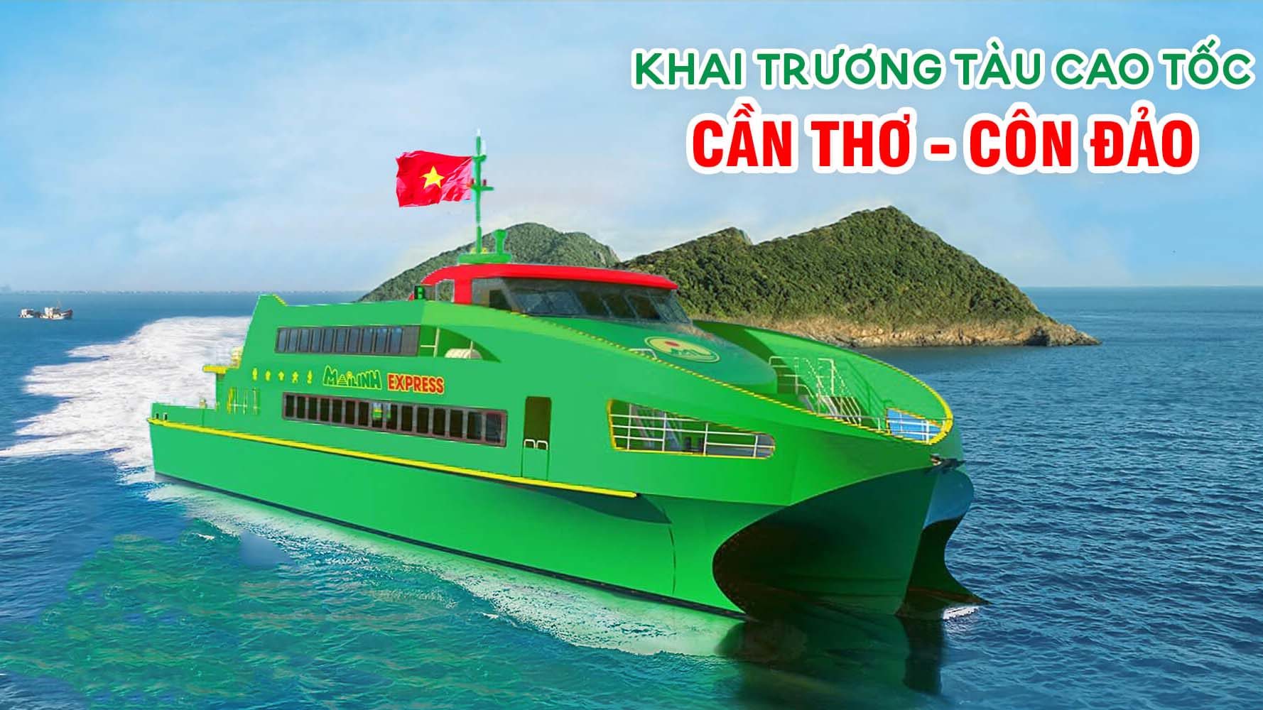 Tàu cao tốc đi Côn Đảo từ hãng tàu Mai Linh Express