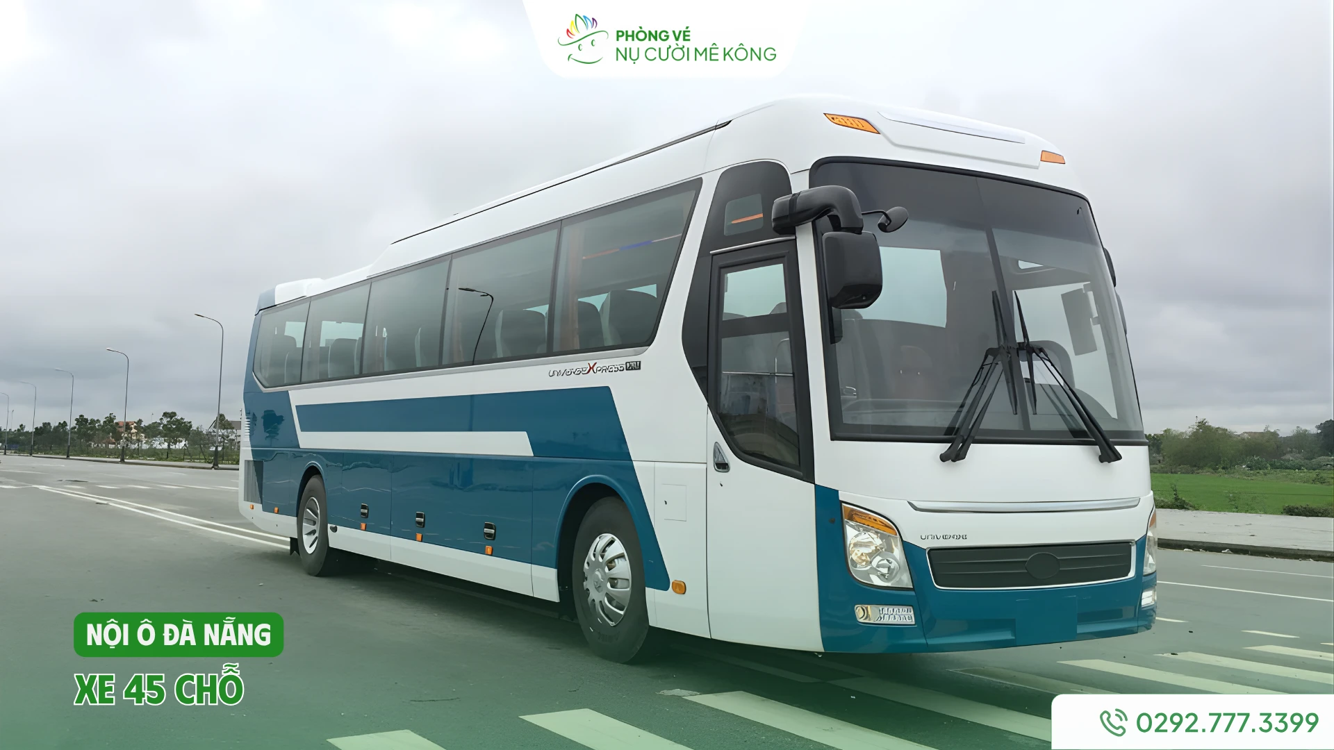 Thuê xe Đà Nẵng nhanh chóng, giá cạnh tranh. Xe đa dạng 4–45 chỗ, đưa đón tận nơi, phù hợp du lịch, công tác.