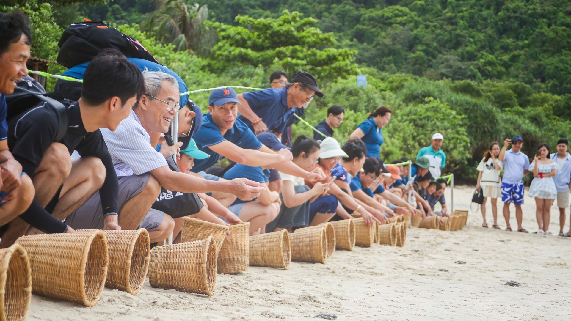 Trải nghiệm thả rùa về biển