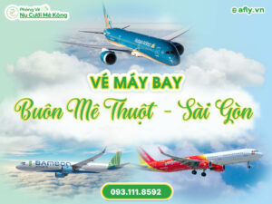 Vé máy bay Buôn Ma Thuột Sài Gòn