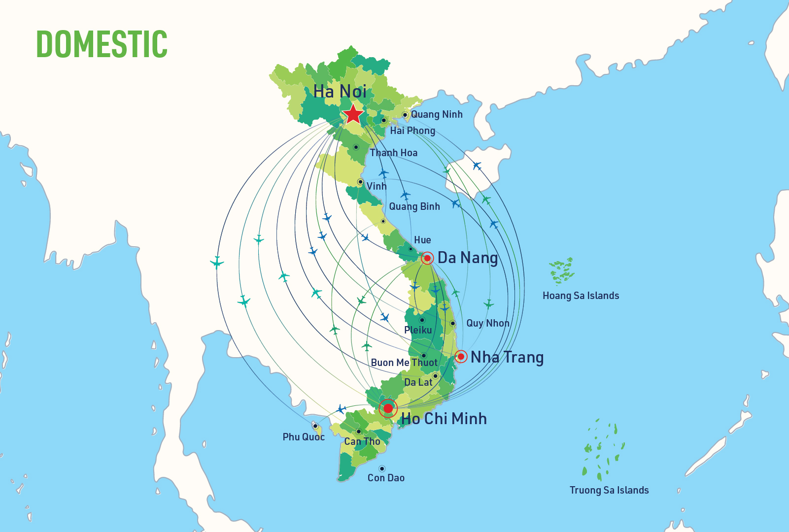 Vé máy bay Đồng Hới đi Hà Nội siêu tiết kiệm (2023)