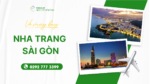 Vé máy bay Nha Trang Sài Gòn giá rẻ