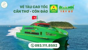 Vé tàu cao tốc Cần Thơ Côn Đảo Mai Linh Express