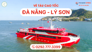 Vé tàu Đà Nẵng Lý Sơn