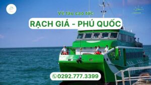 Vé tàu đi Rạch Giá từ Phú Quốc