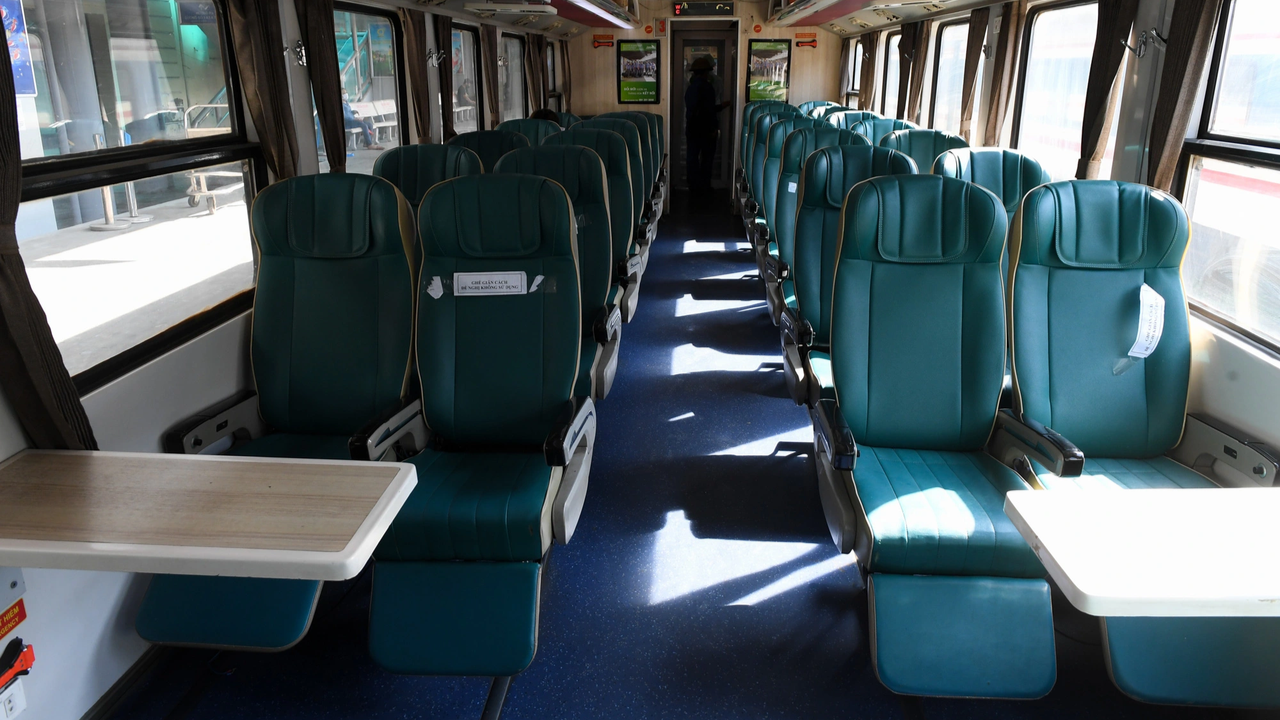 Vé tàu hỏa Đà Nẵng Huế ghế mềm có điều hòa