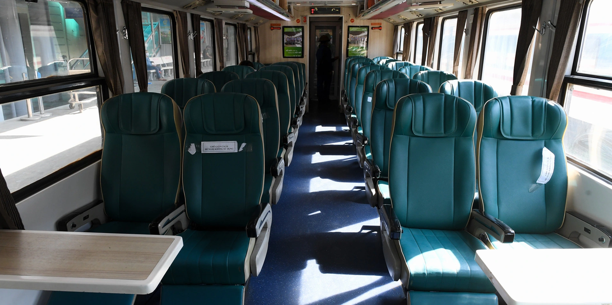 Vé tàu hỏa Sài Gòn Phan Thiết ghế ngồi mềm