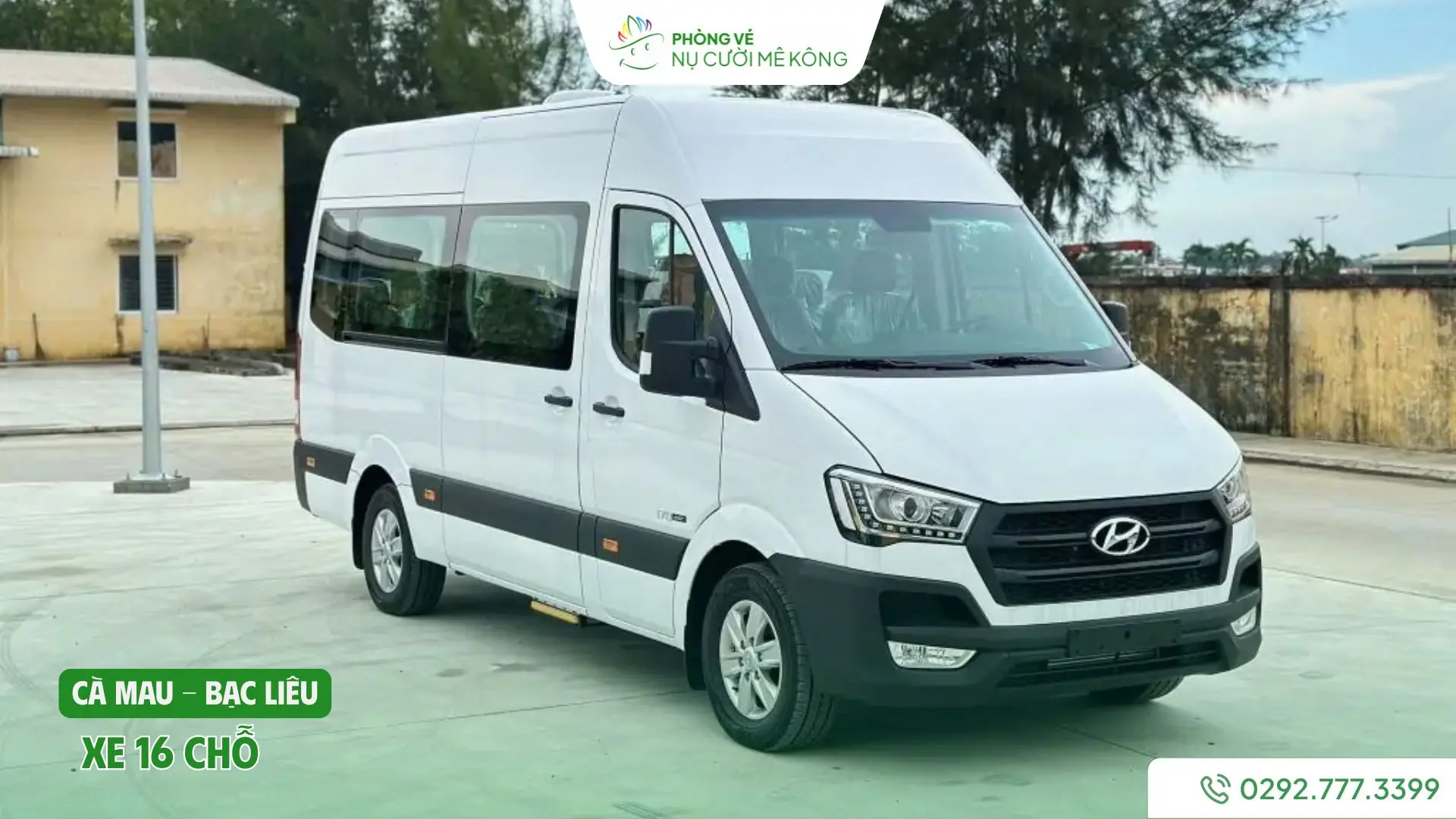 Thuê xe 16 chỗ Cà Mau đi Bạc Liêu tại Vere