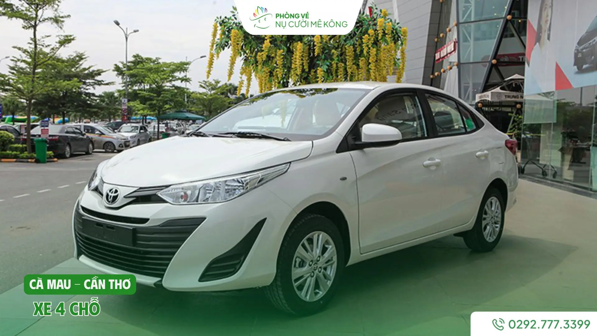 Thuê xe 4 chỗ Cà Mau đi Cần Thơ tại Vere