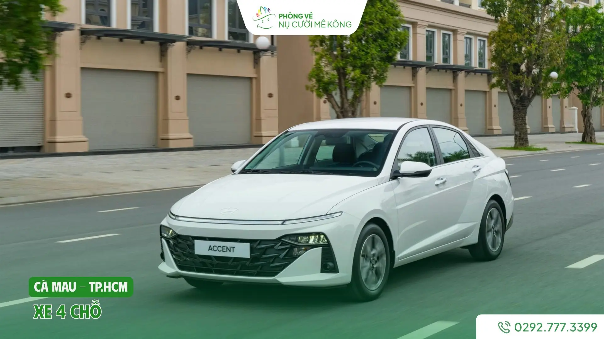 Thuê xe 4 chỗ Cà Mau đi TP Hồ Chí Minh tại Vere