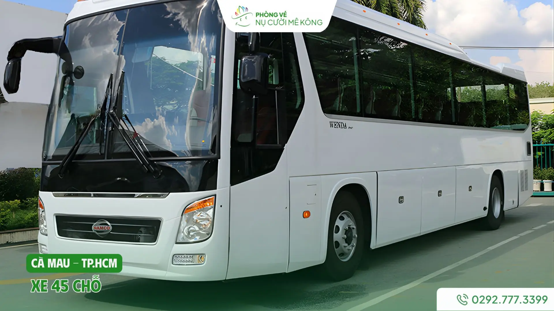 Dịch vụ thuê xe 34 chỗ Cà Mau đi TP.HCM tại Vere