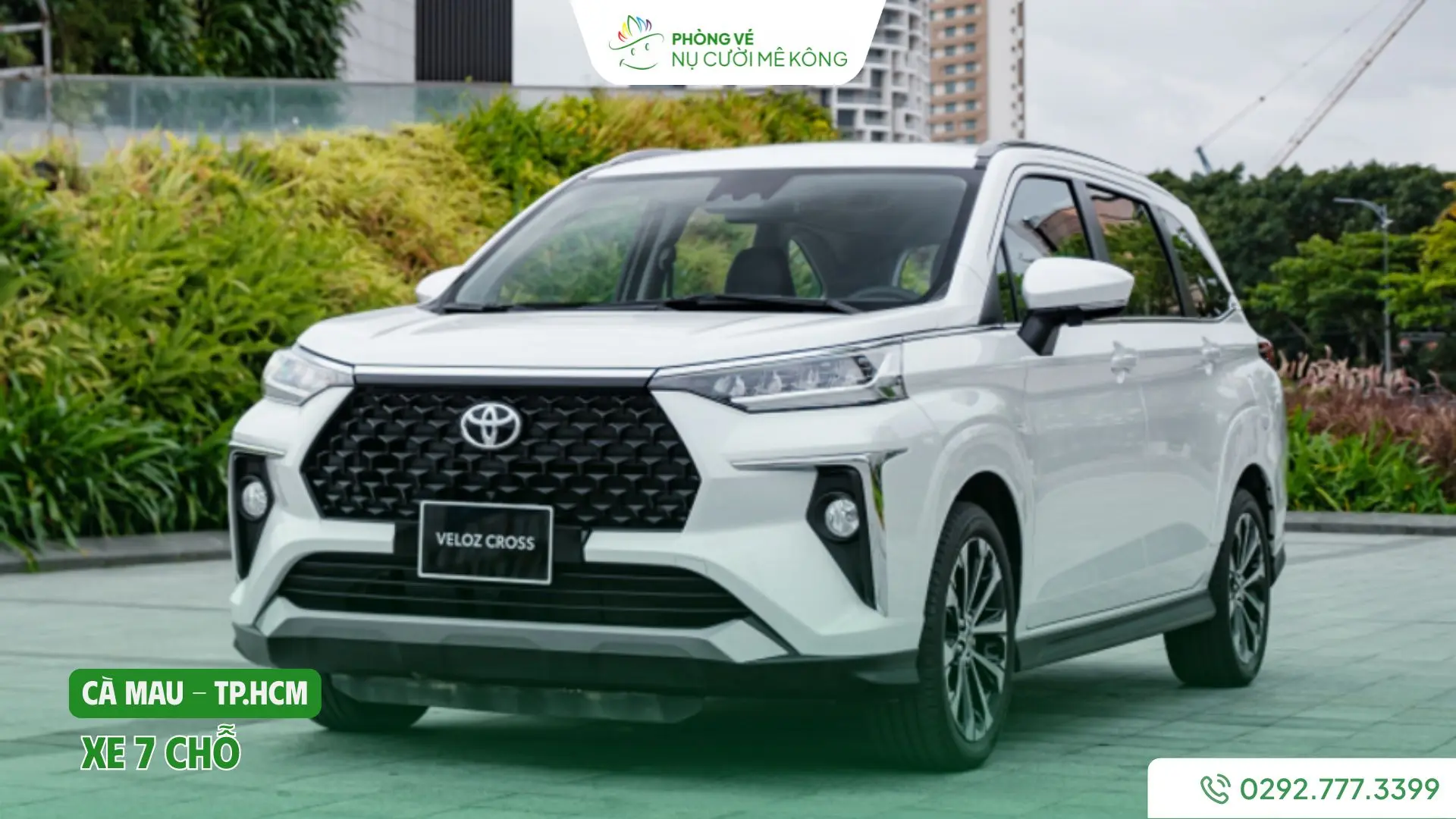 Thuê xe 7 chỗ Cà Mau đi TP Hồ Chí Minh tại Vere