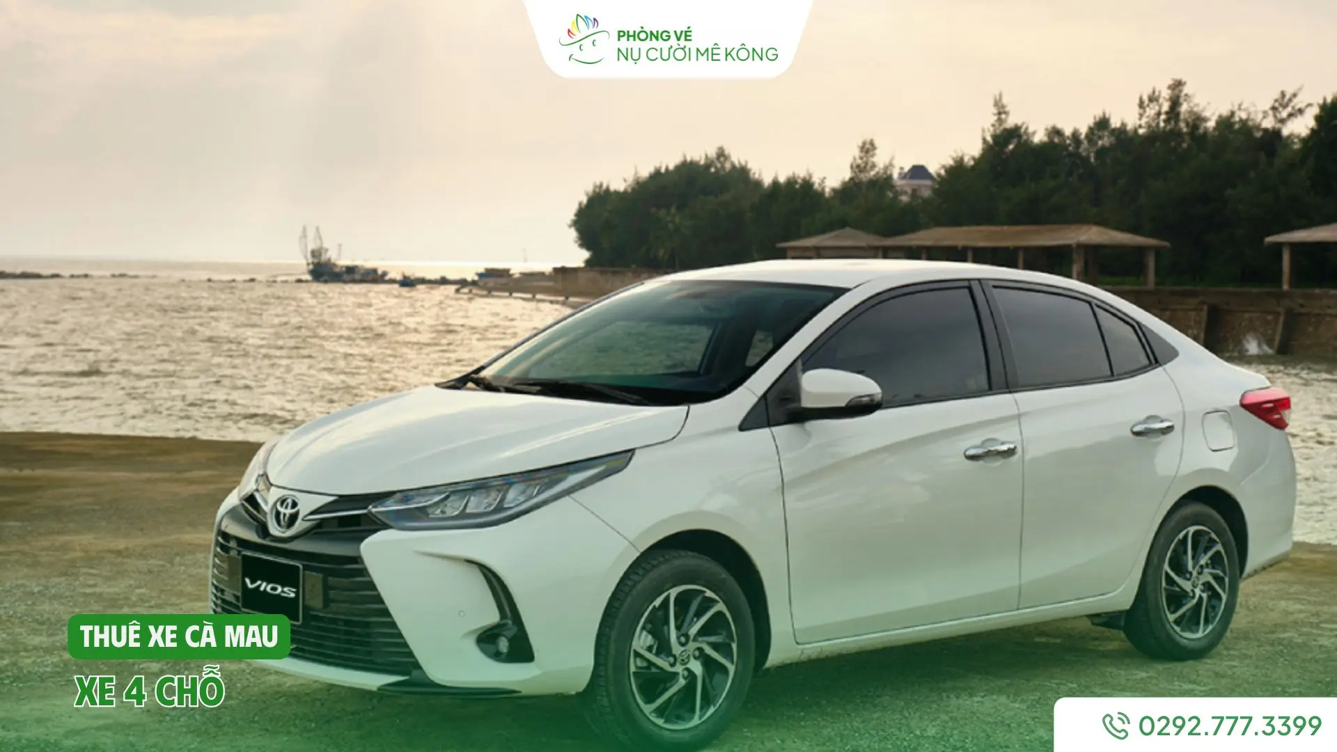 Thuê xe 4 chỗ nội ô Cà Mau tại Vere