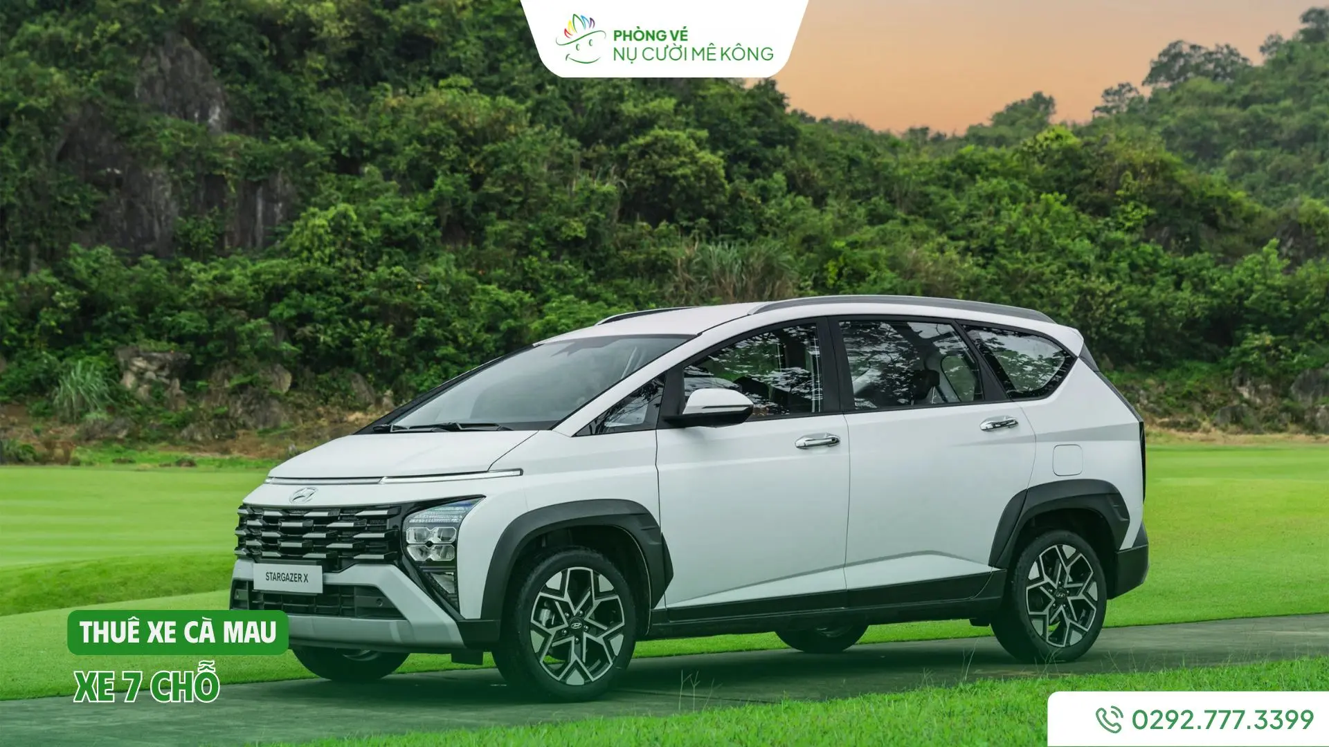 Dịch vụ thuê xe 7 chỗ nội ô Cà Mau tại Vere