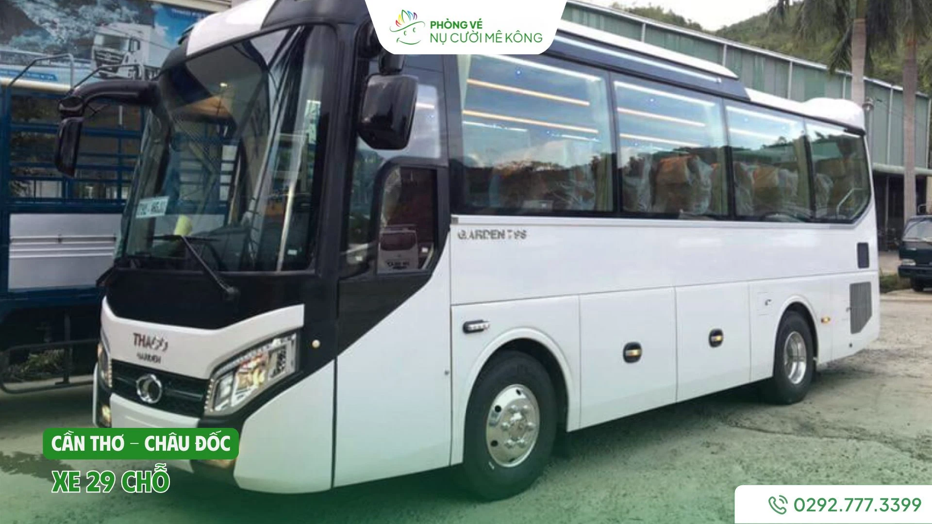 Xe 29 chỗ từ Cần Thơ đi Châu Đốc của Vere