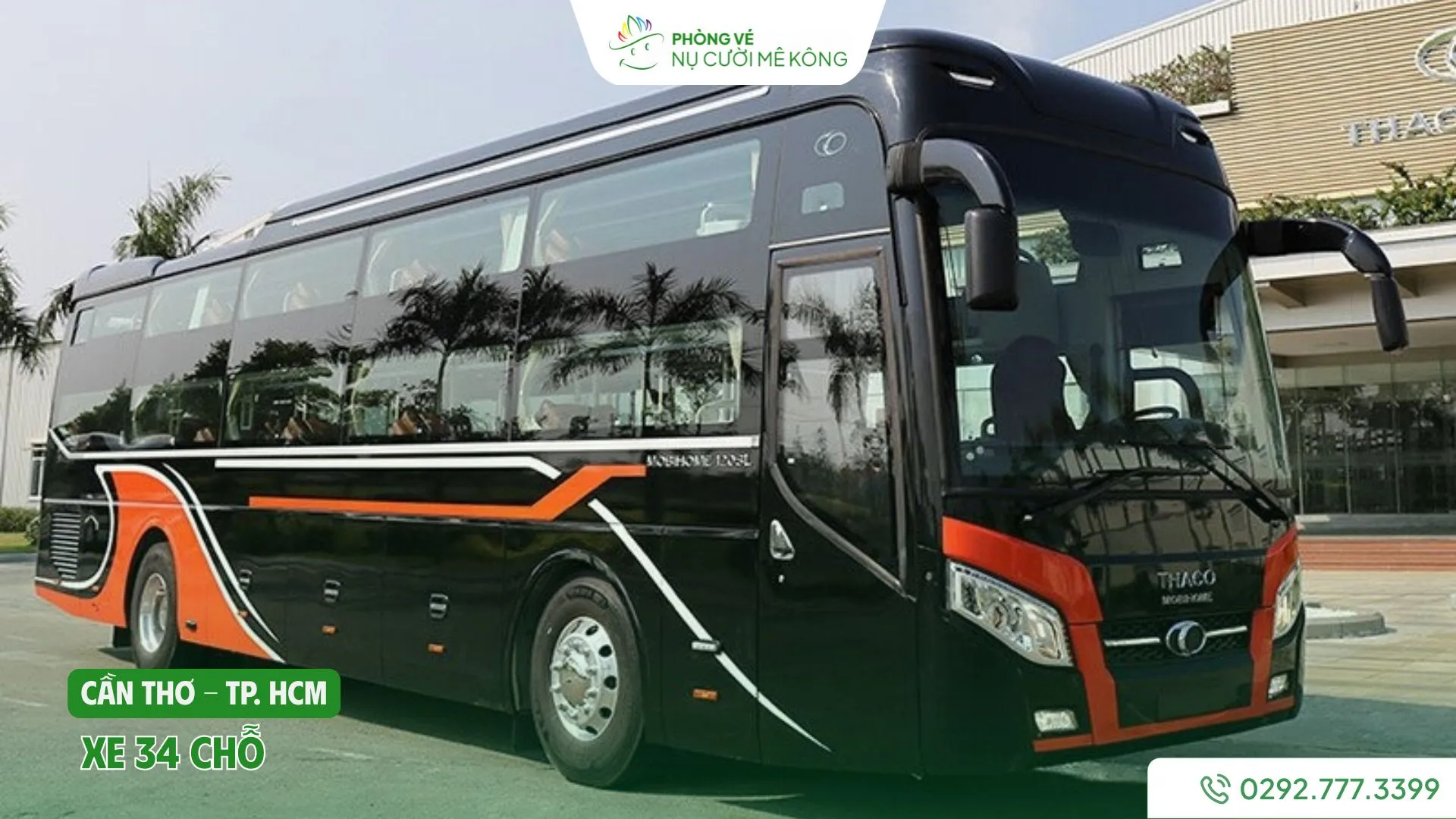 Xe 34 chỗ từ Cần Thơ đi TP. HCM của Vere