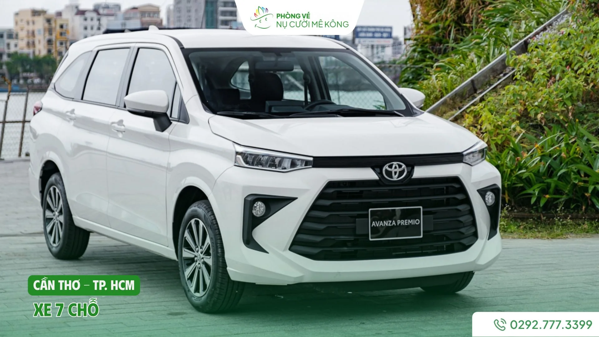 Xe 7 chỗ từ Cần Thơ đi TP. HCM của Vere