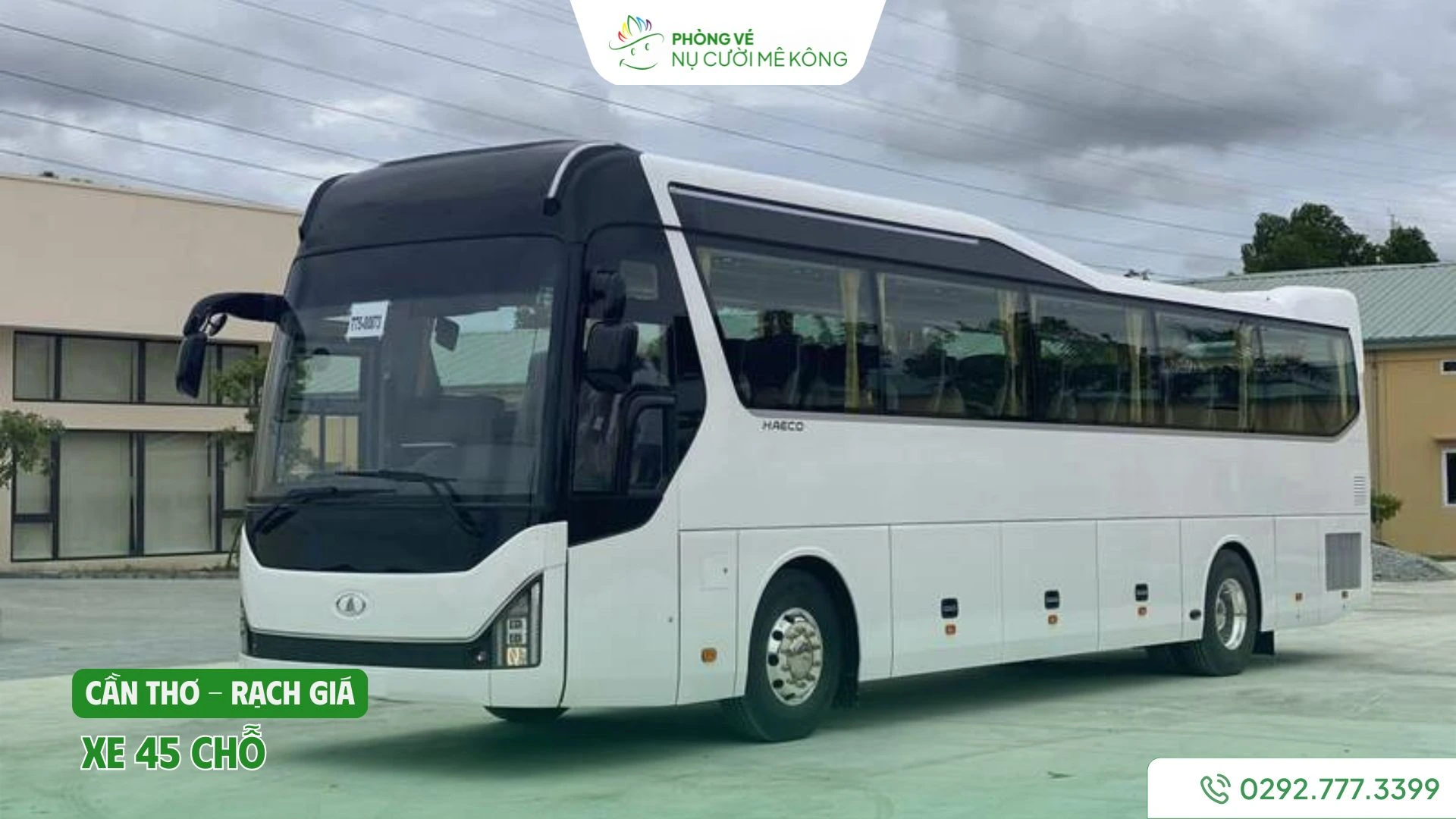 Dịch vụ thuê xe 45 chỗ từ Cần Thơ đi Rạch Giá của Vere