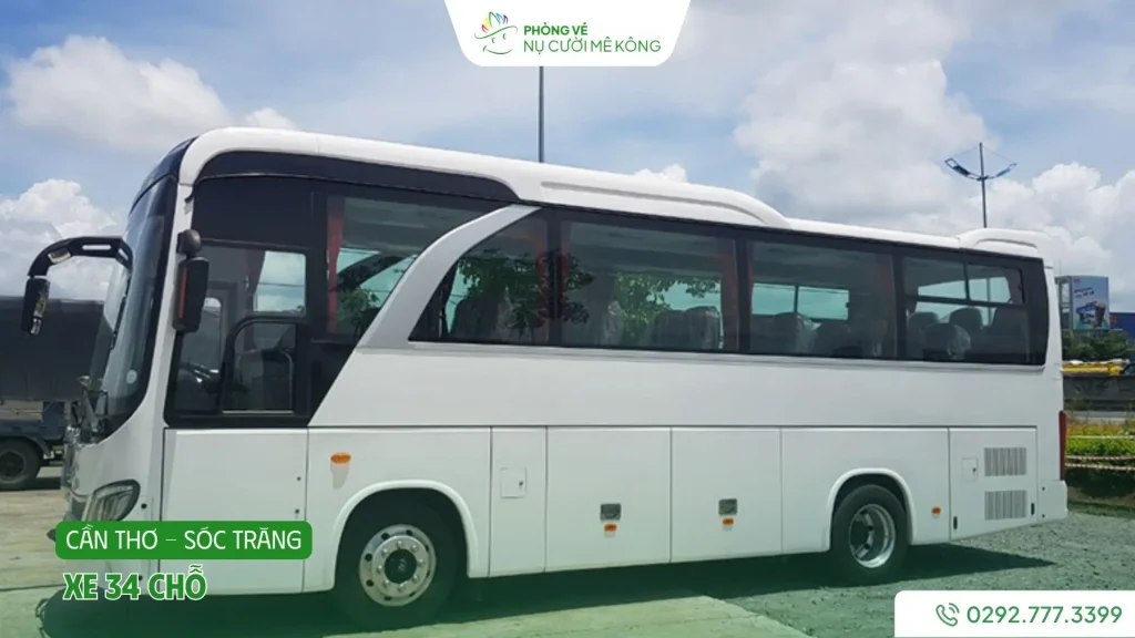 Thuê xe 34 chỗ Cần Thơ Sóc Trăng