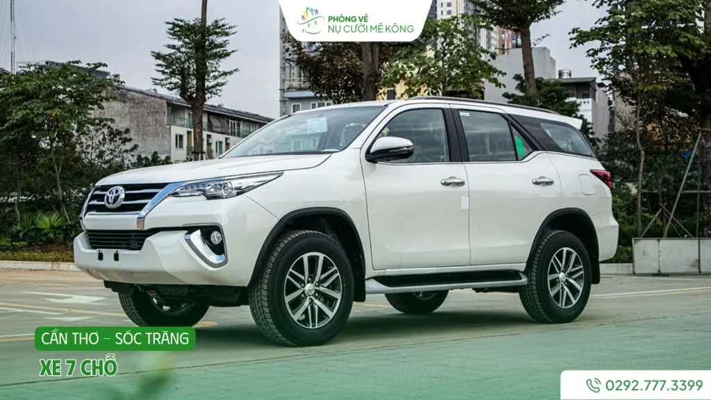 Thuê xe 7 chỗ đi Sóc Trăng từ Cần Thơ