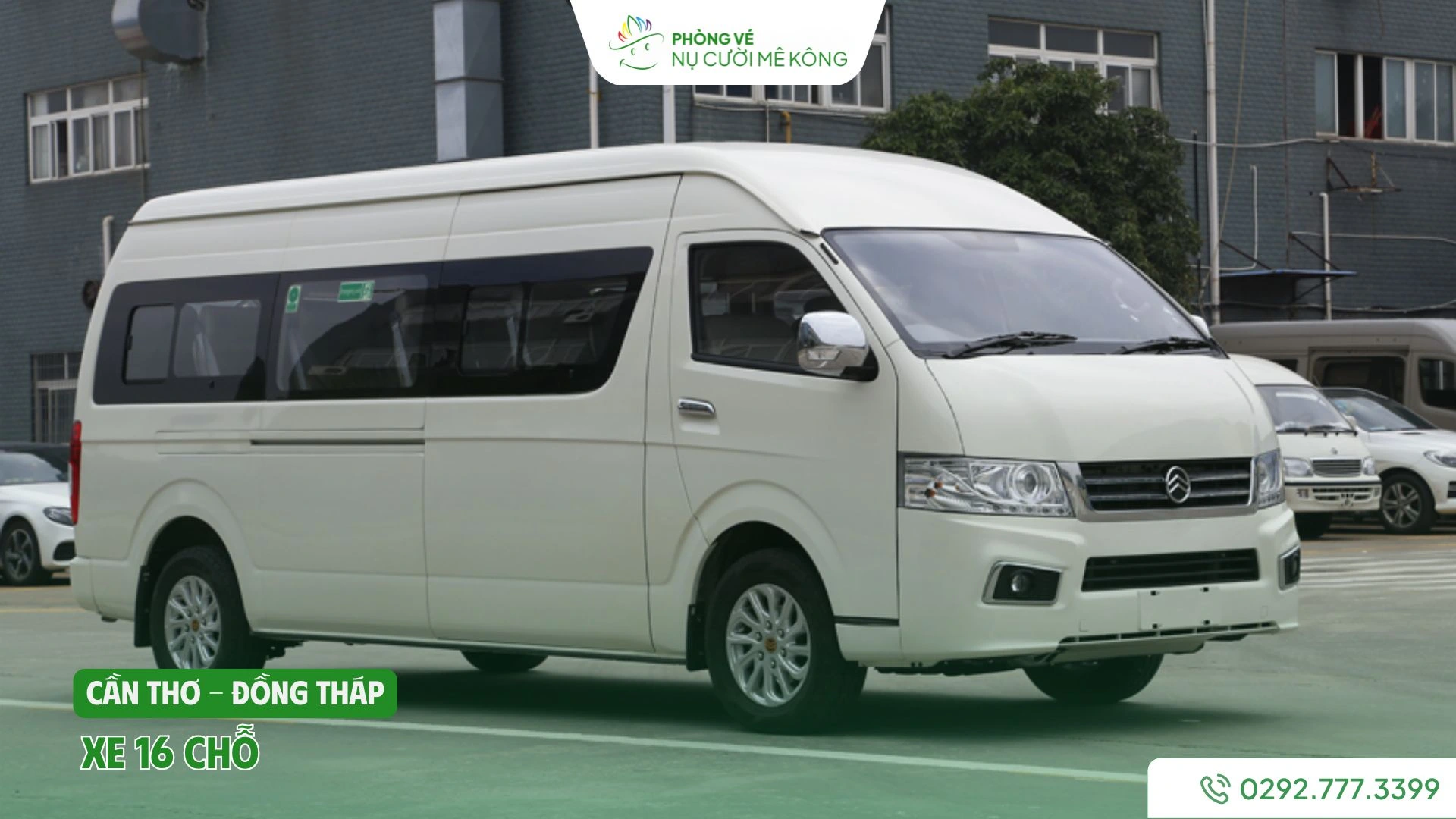 Xe 16 chỗ từ Cần Thơ đi Đồng Tháp của Vere