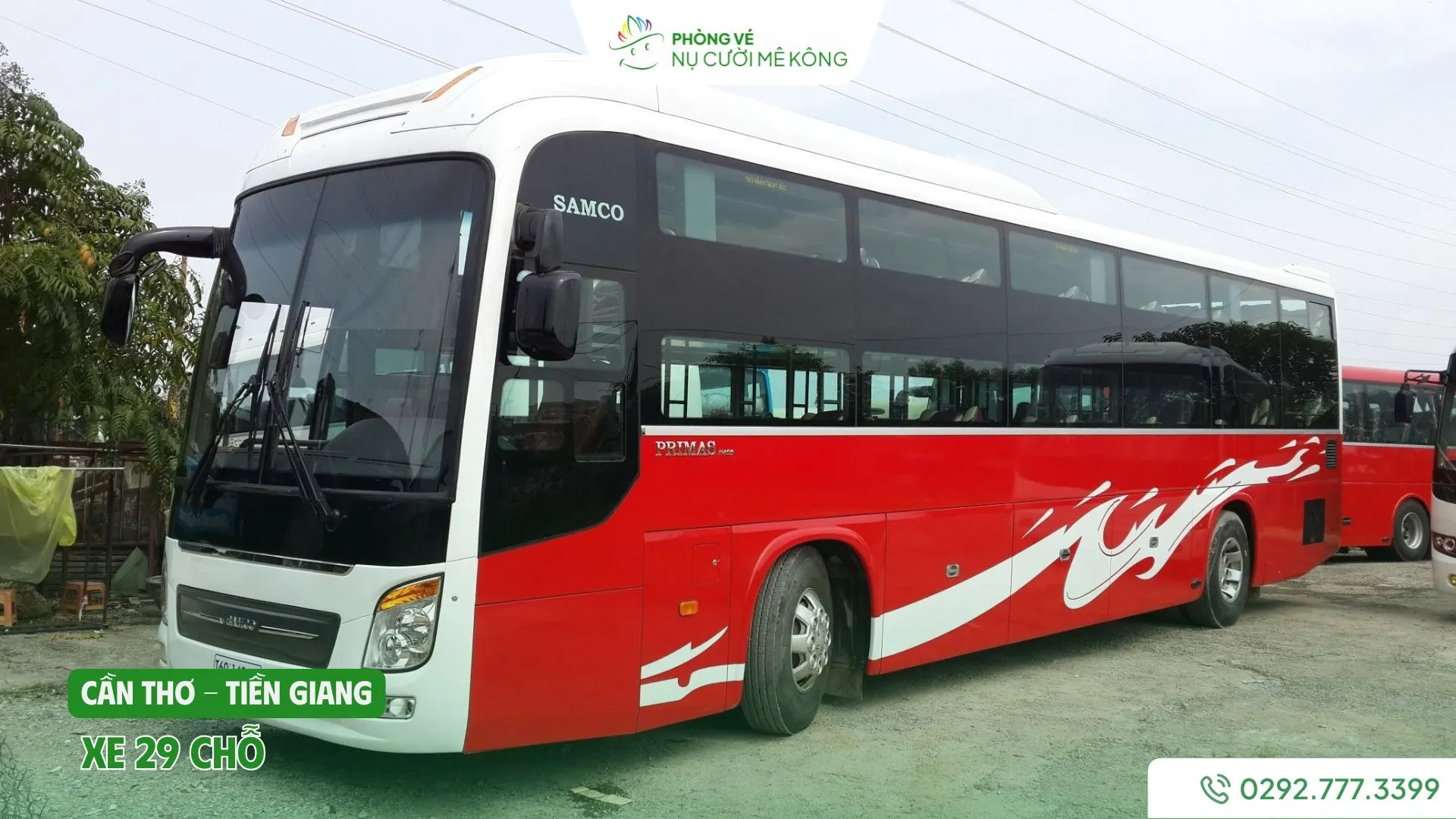 Xe 29 chỗ từ Cần Thơ đi Tiền Giang của Vere