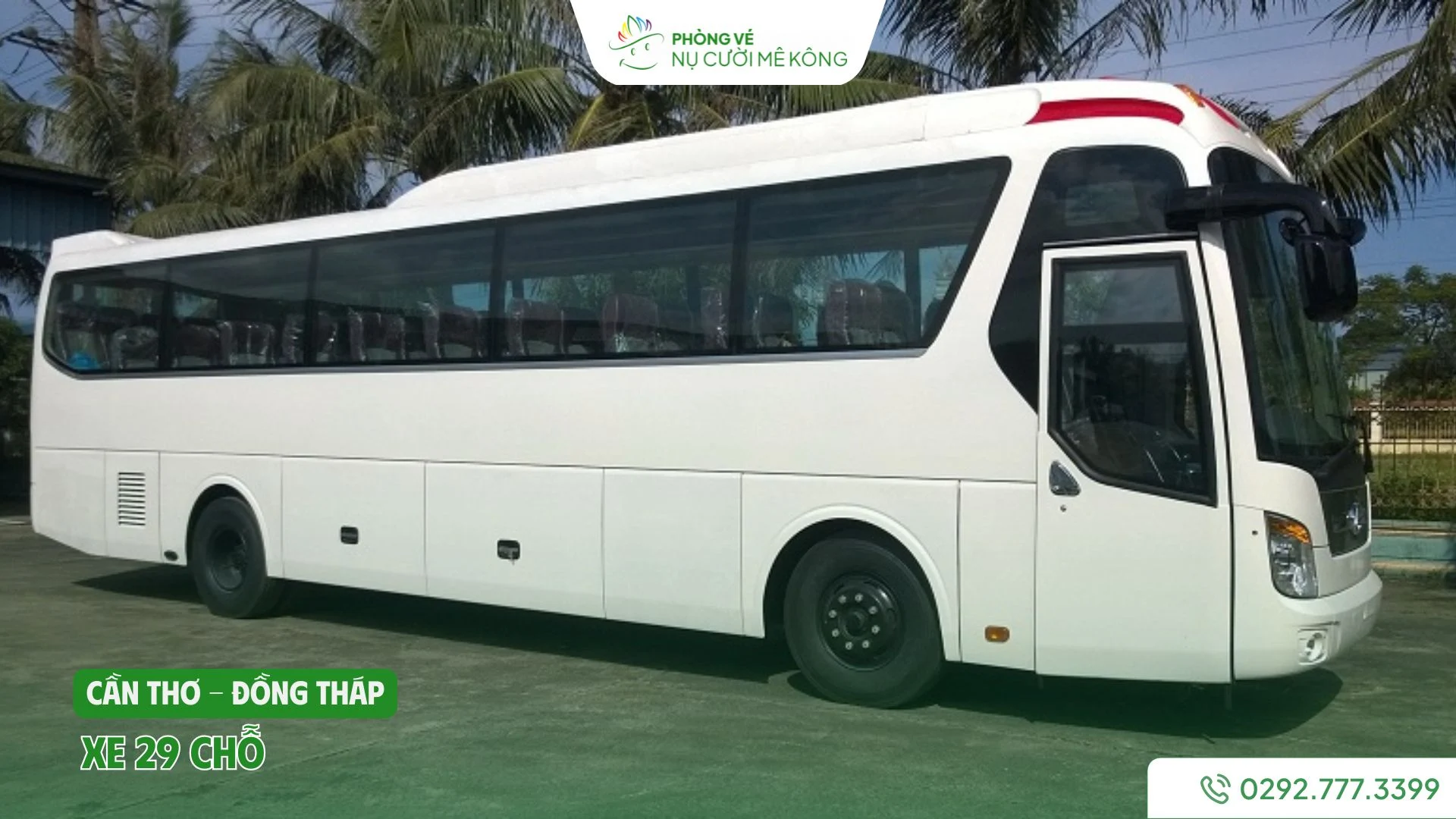 Xe 29 chỗ từ Cần Thơ đi Đồng Tháp của Vere