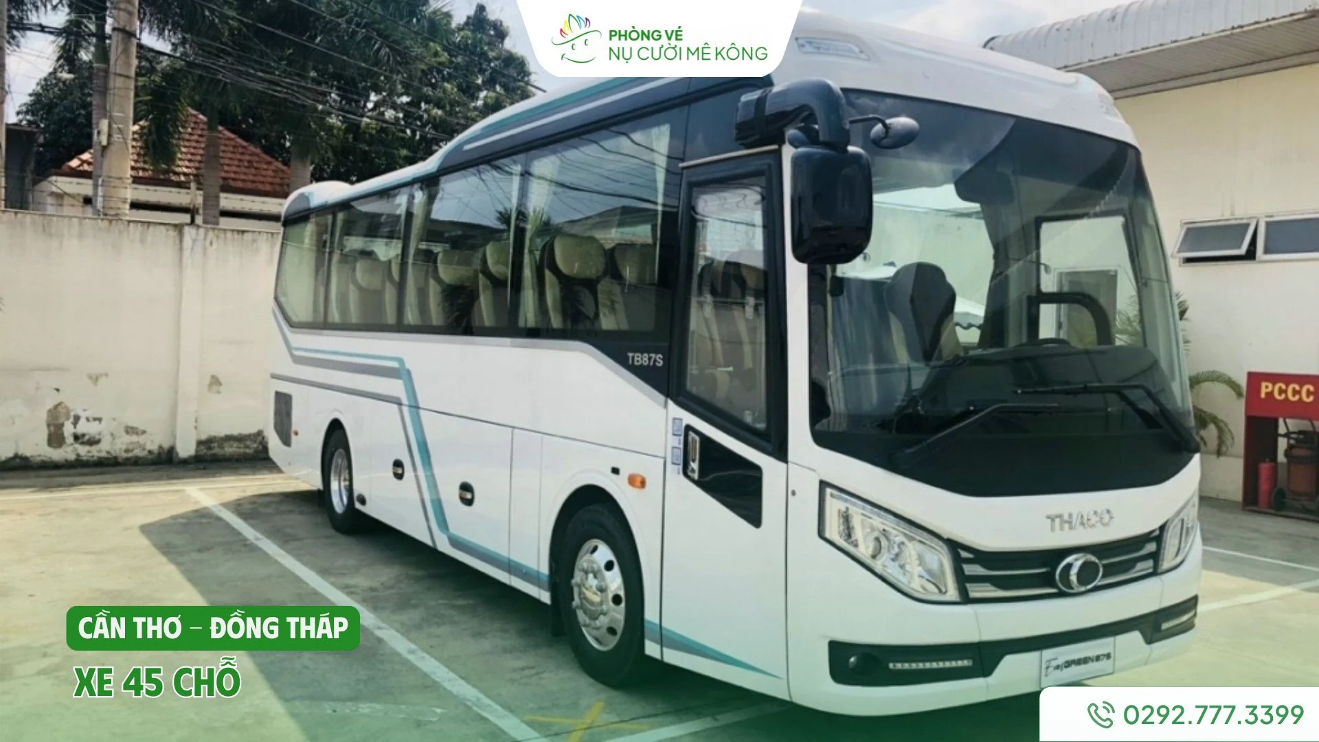 Xe 45 chỗ từ Cần Thơ đi Đồng Tháp của Vere