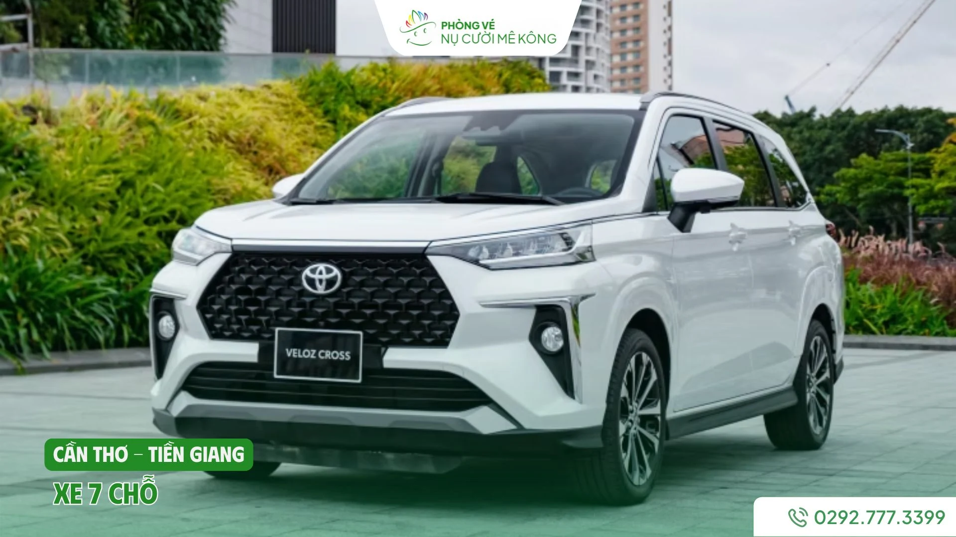 Xe 7 chỗ từ Cần Thơ đi Tiền Giang của Vere