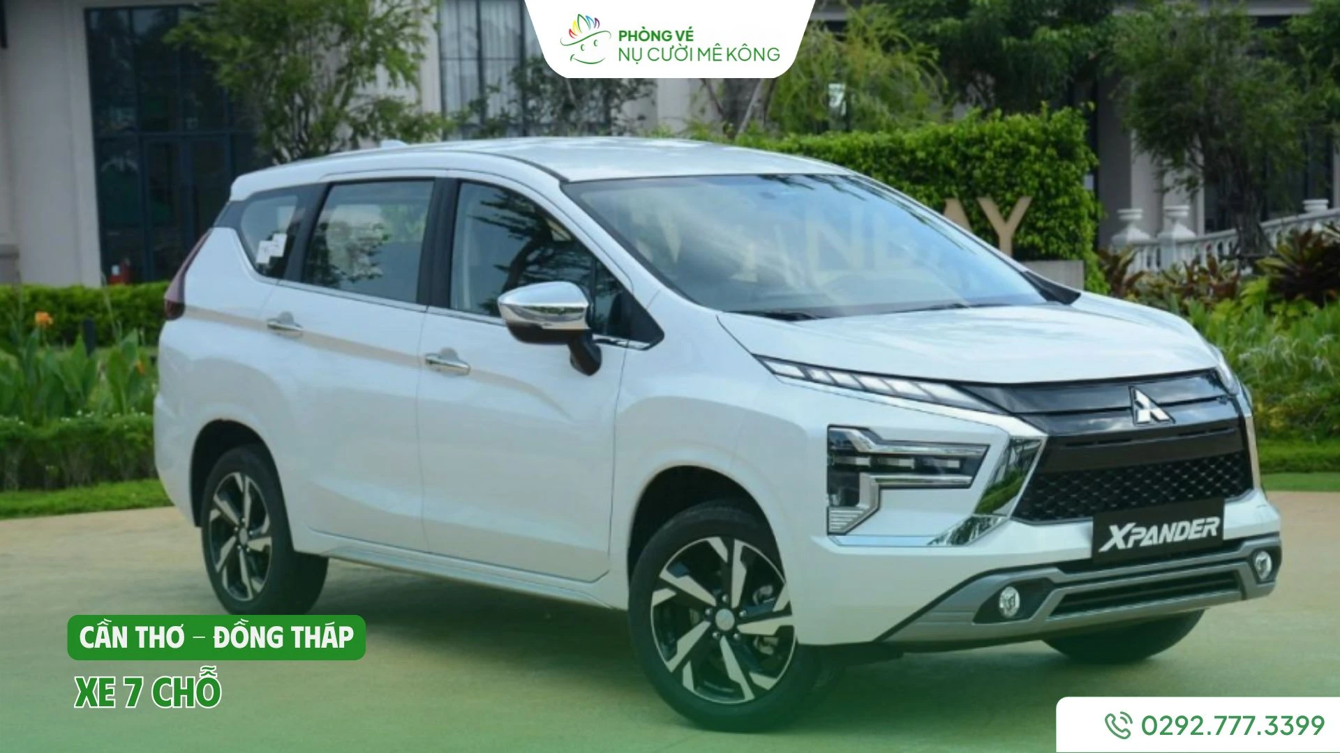 Xe 7 chỗ từ Cần Thơ đi Đồng Tháp của Vere