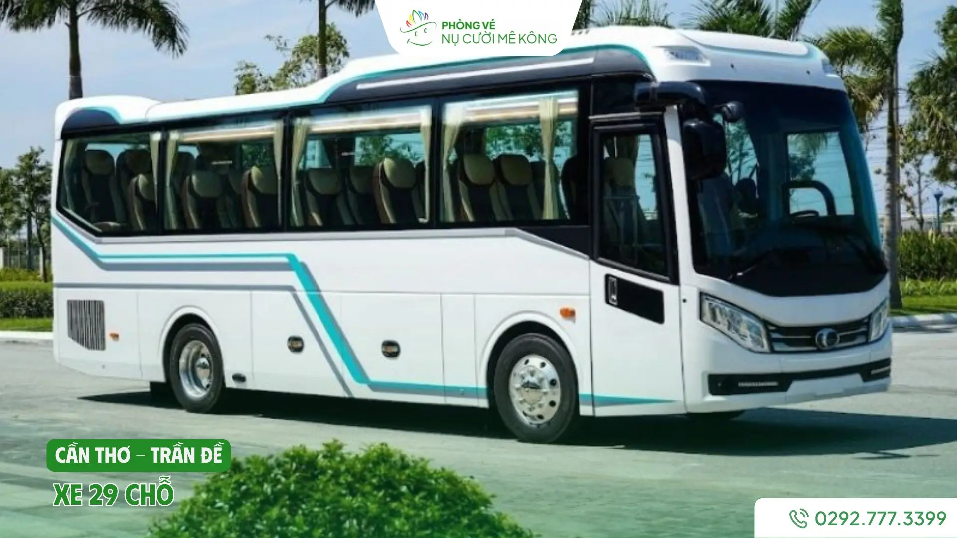 Thuê xe 29 chỗ đi Trần Đề từ Cần Thơ