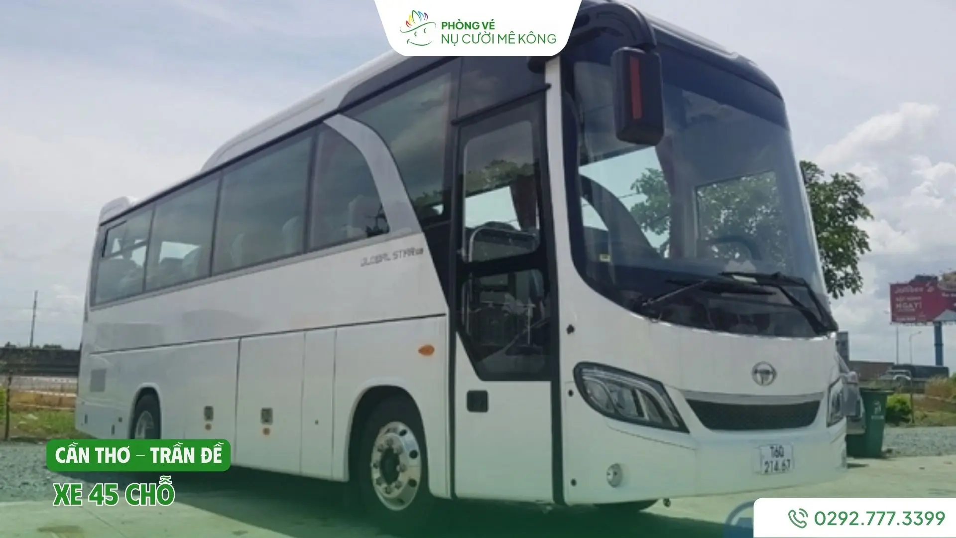 Thuê xe 45 chỗ Cần Thơ Trần Đề