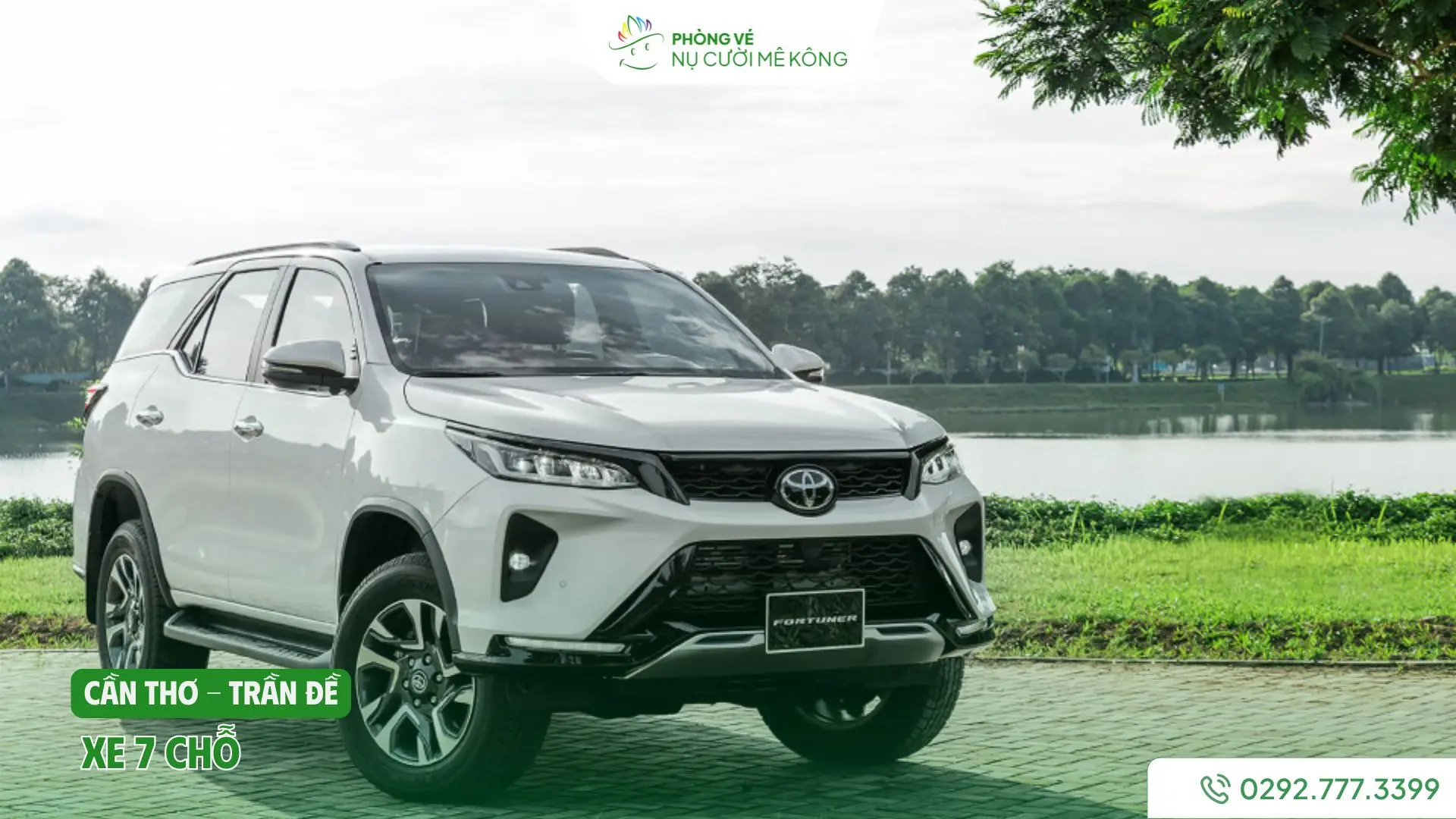 Thuê xe 7 chỗ đi Trần Đề từ Cần Thơ