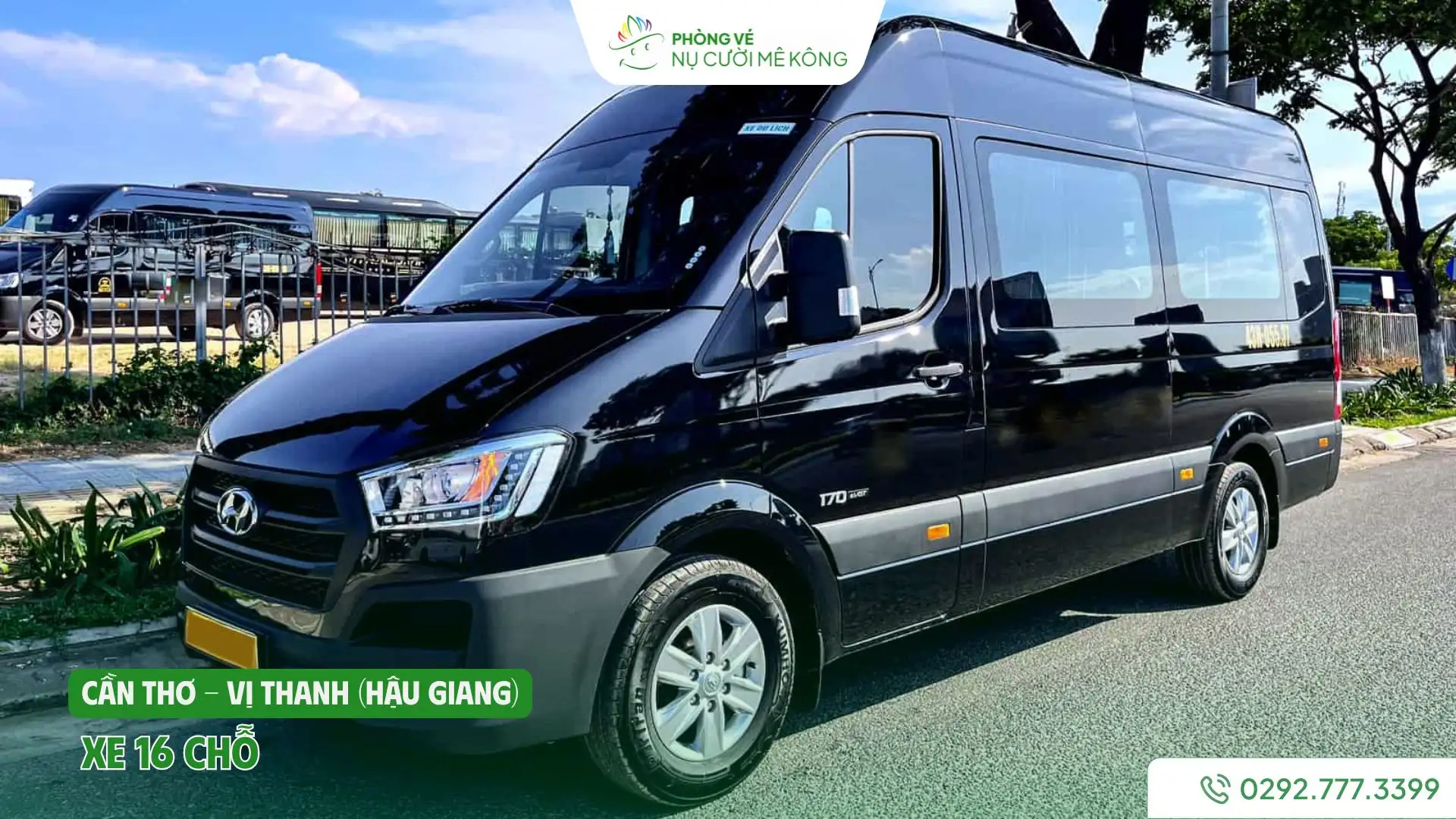 Xe 16 chỗ từ Cần Thơ đi Vị Thanh của Vere