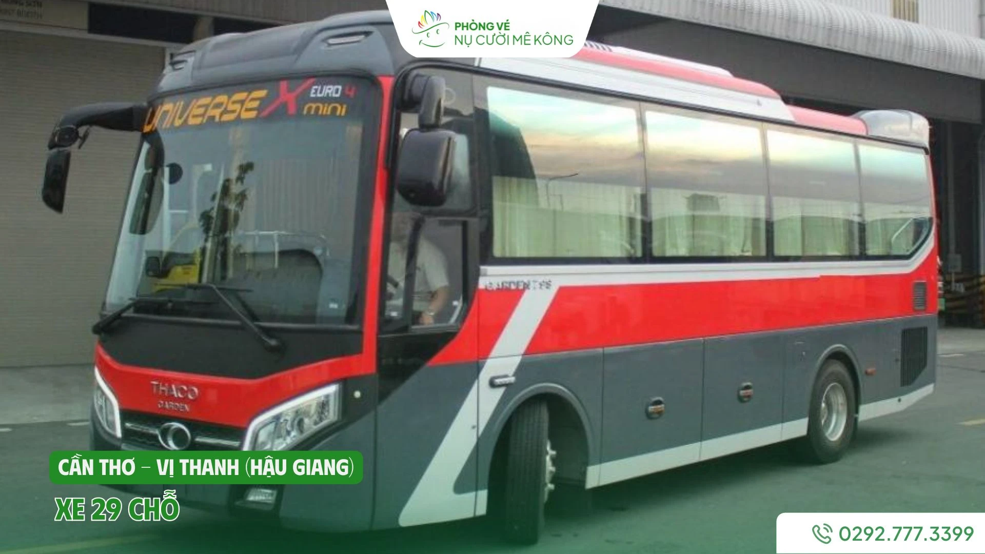 Xe 29 chỗ từ Cần Thơ đi Vị Thanh của Vere