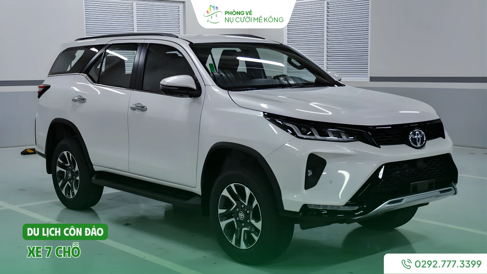 Thuê xe du lịch Côn Đảo giá rẻ, uy tín: Xe 7, 16, 29, 34, 47 chỗ